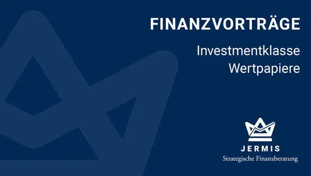 Titelbild für den Finanzvortrag Wertpapiere